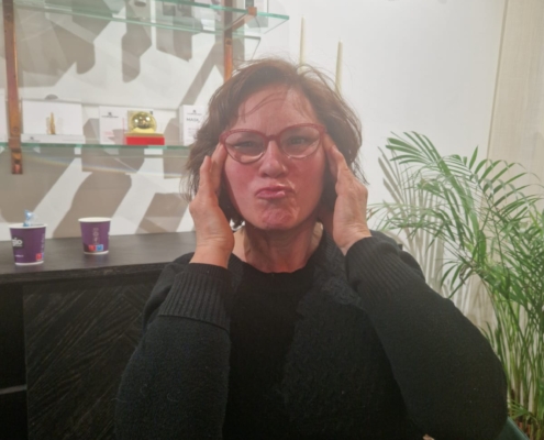 oefening NFL - oefening voor de gezichtsspieren